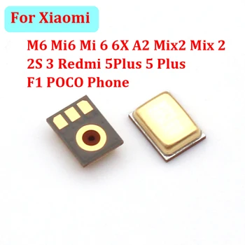 10-100 Adet İç mi C alıcı hoparlör mi mikrofon Xiao mi M6 mi 6 mi 6 6X A2 mi X2 mi x 2 2S 3 kırmızı mi 5 artı 5 artı F1 POCO telefon Görüntü