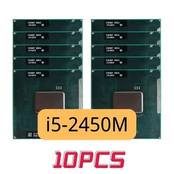 10 adet Intel Core i5-2450M i5 2450M SR0CH 2.5 GHz CPU İşlemci 3 M 35 W Soket G2 / rPGA988B HM65 HM67 Görüntü