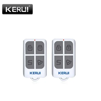 2 adet KERUI RC531 Kablosuz Taşınabilir Uzaktan Kumanda 4 Düğmeler Anahtarlık WİFİ GSM PSTN Ev güvenlik Alarm sistemi Görüntü