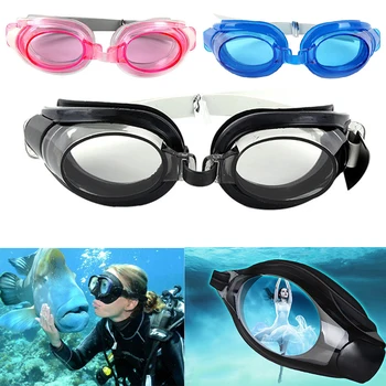 3in1 Çocuk Yüzmek Gözlük yüzücü gözlükleri Güneş Gözlüğü Anti Sis UV Koruma Eğitim Maskesi Çocuk Gözlük Kulak Tıkacı İle Burun Fiş Görüntü