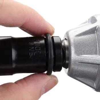 4 ADET 17-22mm elektrikli darbeli anahtar altıgen başlı soket Kiti İçin Uygun AC Elektrik Anahtarı Dayanıklı lokma anahtar Seti Aracı Görüntü