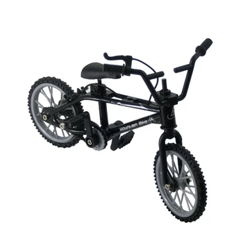 Alaşım Mini Dağ Bisikleti Bisiklet Modeli İçin 1/10 RC Paletli Eksenel SCX10 TRX4 D90 Tamıya CC01 Dekorasyon Görüntü