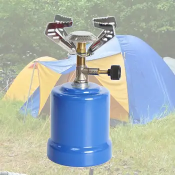 BARBEKÜ Acil Mini Açık Piknik Kamp Pişirme gaz brülörü Görüntü