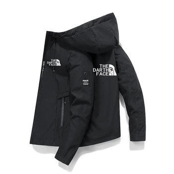 Ceket erkek Bombacı Rüzgarlık fermuarlı ceket Bahar Sonbahar Rahat İş Ceket Moda Açık Macera Ceket M-5XL Görüntü