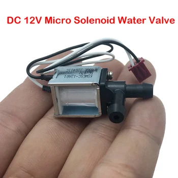 DC12V Mikro Selenoid Vana 0420 Normalde Kapalı Su Vanası Küçük Elektrik Kontrol Su Vanası Mini Elektromanyetik Vana Görüntü