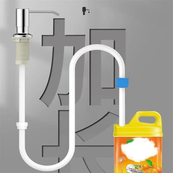 El Dezenfektanları Şampuanlar Duş Jeli için Uygun P82D Çok Yönlü Sıvı Sabunluk Görüntü
