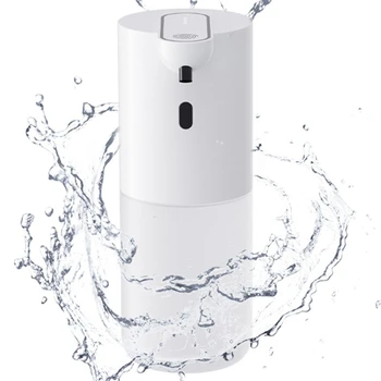 Fotoselli Otomatik Sensör köpük sabun sabunluğu USB Şarj Akıllı Kızılötesi Sensör Sıvı Sabunluk El temizleyici dispenseri Görüntü