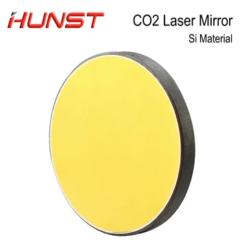 HUNST Co2 Lazer Si Yansıtıcı Aynalar Lazer Gravür için Altın Kaplama Silikon Reflektör Lensler Dia. 20 25 30mm Görüntü