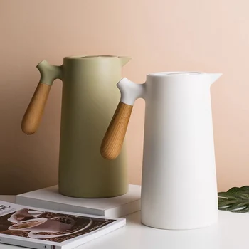 Izgara Kawaii açık su ısıtıcısı beyaz kolları Retro ayarlanabilir kahve su ısıtıcısı Rotisserie seyahat mutfak Hervidor De Agua Dekorasyon Görüntü