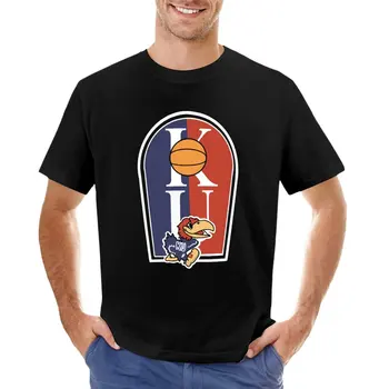 Kaya Tebeşir Jayhawk T-Shirt komik t shirt erkek büyük ve uzun boylu t shirt Görüntü