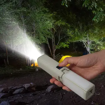 LED kamp feneri asılı ışıklar taşınabilir 3 modları USB şarj edilebilir kamp ışık Survival sırt çantası seyahat yürüyüş bahçe Görüntü