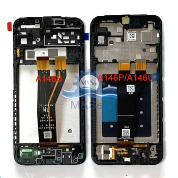 Orijinal Samsung Galaxy A14 4G LCD A145 dokunmatik LCD Ekran Paneli Samsung A14 5G A146B LCD A146P / U Ekran Çerçevesi Görüntü
