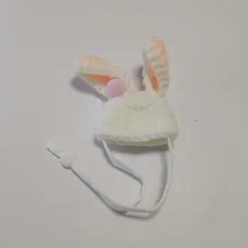 Pet Şapkalar Sevimli Örme Hamster Şapka Sevimli Küçük Pet Şapkalar Kobay Tavşanlar kostüm aksesuarı Tatil Partileri için Görüntü