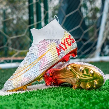 Premium futbol ayakkabıları Ergonomik Tasarım futbol kramponları Rahat Fit Futsal Sneakers Dayanıklı Toptan Satış Futbol Cleats Görüntü