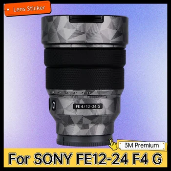 SONY FE12-24 F4 G Lens Vücut Sticker Koruyucu Cilt Çıkartması Vinil Wrap Film Anti-Scratch Koruyucu Ceket Görüntü