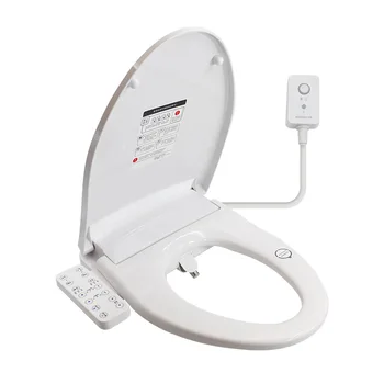 Tam fonksiyonlu anında ısıtma amiral gemisi akıllı tuvalet evrensel otomatik akıllı tuvalet kapağı Görüntü