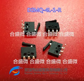 Tayvan'dan ithal edilen D2MQ-4L-1-R D2MQ-4L-1-L İnce Hızlı Anahtar Küçük Mikro Anahtar Kavisli Ayak Görüntü