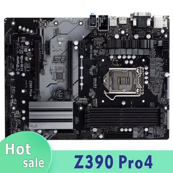 Z390 Pro4 Orijinal Masaüstü Anakart Yuvası LGA1151 DDR4 SATA3 USB3. 0 M. 2 %100 % Test Görüntü