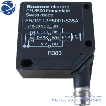 yyhcBaumer Marka ve Yeni Fotoelektrik Sensör CH-8500 Frauenfeld FHDM 12P5001 / S35A Görüntü