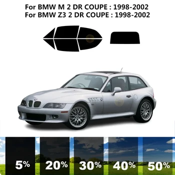 Önceden kesilmiş nanoceramics araba UV Pencere Tonu Kiti Otomotiv Cam Filmi BMW Z3 E36 2 DR COUPE 1998-2002 Görüntü