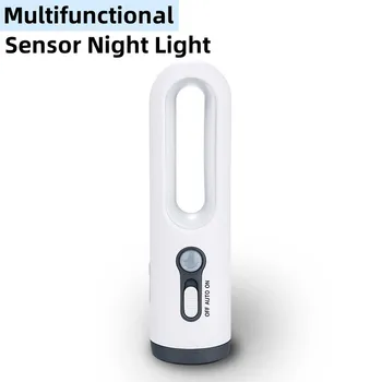 Şarj edilebilir LED el feneri Bebek Uyku Emzirme Göz Koruması Başucu Küçük Gece Lambası Acil İndüksiyon Masa Lambası Görüntü